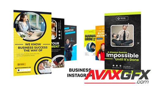 Business Instagram Post & Story B89 33041517