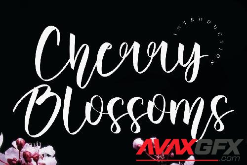 Cherry Blossoms Font