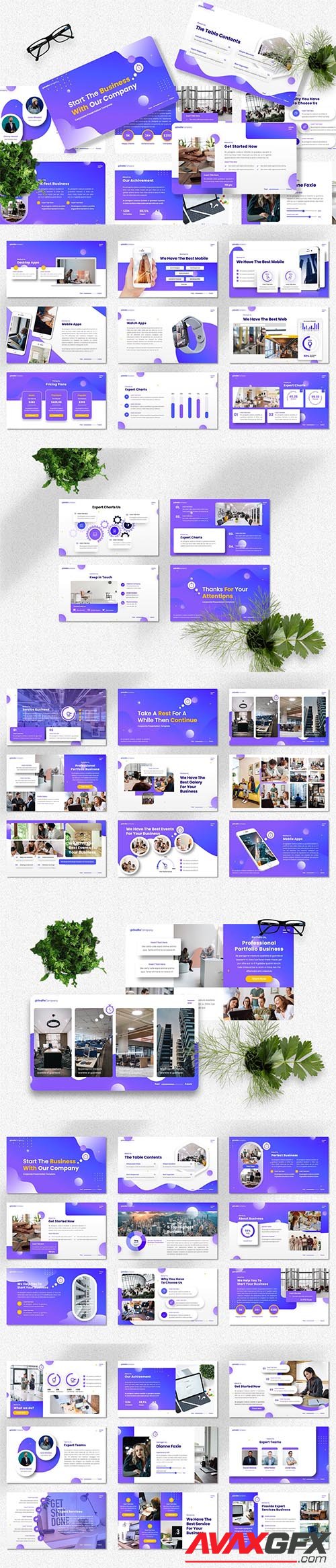 Draifa - Corporate Powerpoint, Keynote and Google Slides Template