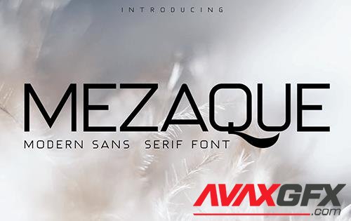 MEZAQUE Font