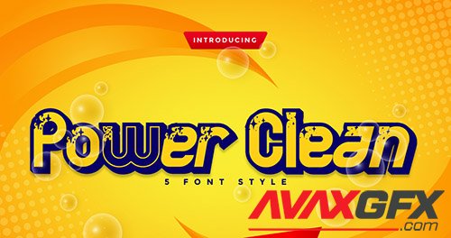 Power Clean Font