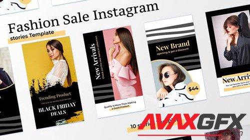 Fashion Sale Instagram stories Template 33073825