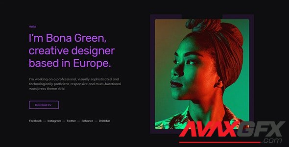 ThemeForest - Awilo v1.0 - Creative Portfolio Template (Update: 22 February 21) - 26605288