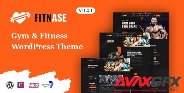 ThemeForest - Fitnase v1.0.1 - Gym And Fitness WordPress Theme - 32867975