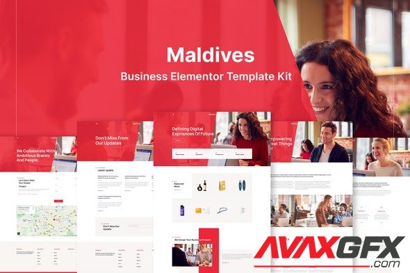 ThemeForest - Maldives v1.0.0 - Business & Agency Elementor Template Kit - 33050863