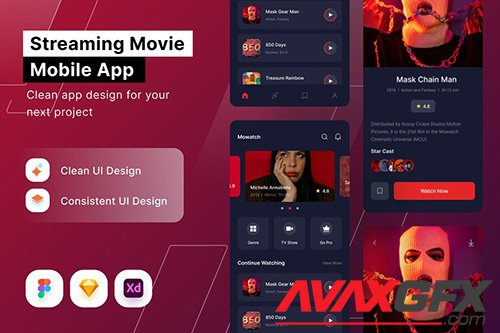Movie Streaming Mobile App
