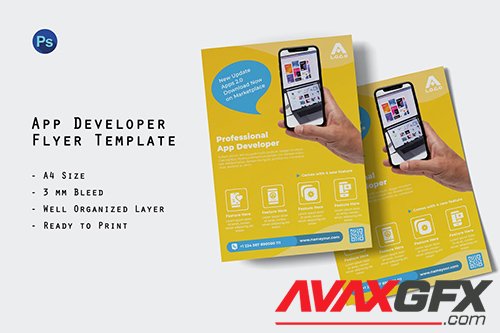 Apps Developer Flyer Template