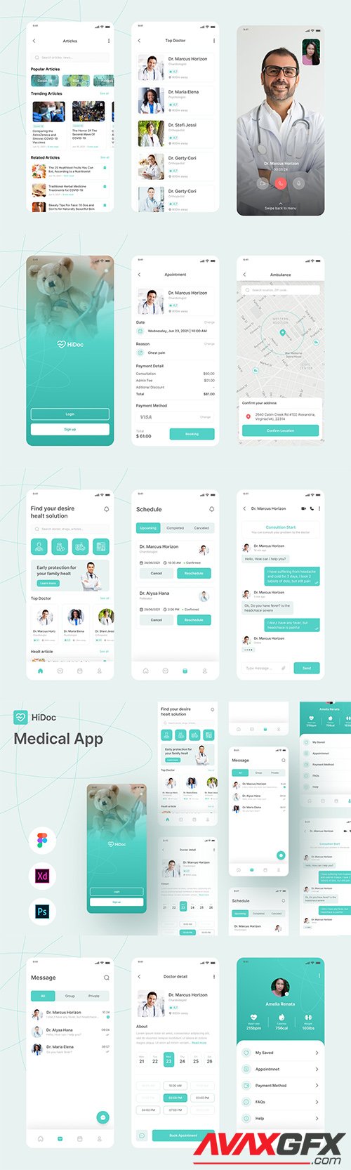 HiDoc - Medical App