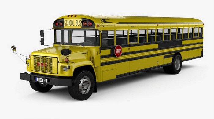 GMC B-Series School Bus 2000