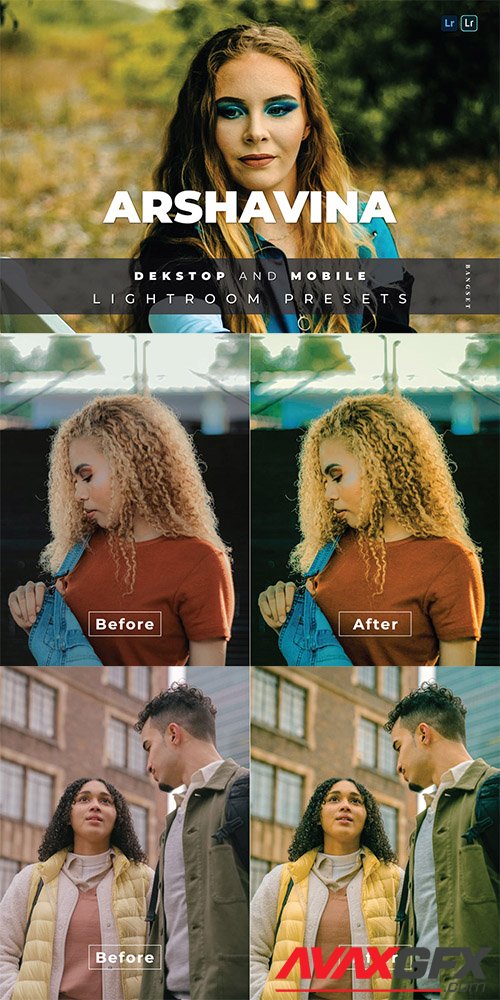 Arshavina Desktop and Mobile Lightroom Preset