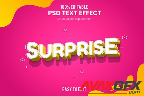 Surprise - Fun 3d Text Effect