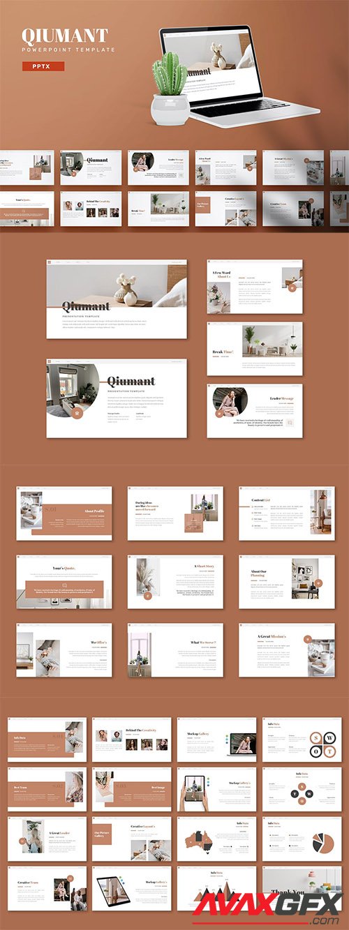 Qiumant - Powerpoint, Keynote and Google Slides Template