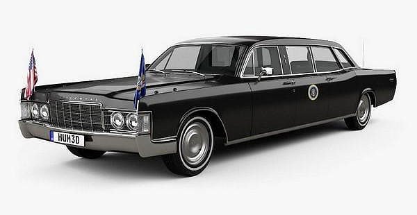 Lincoln Continental US Presidential State Car 1969