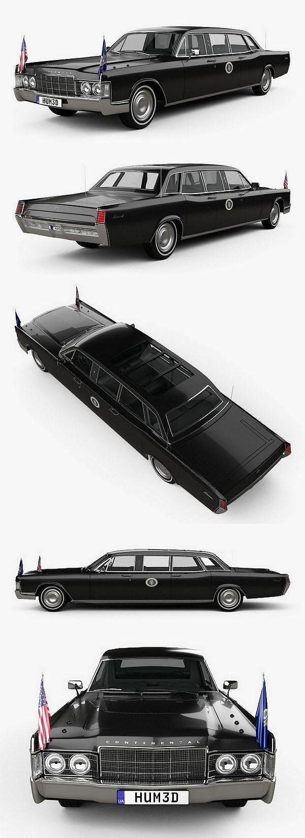 Lincoln Continental US Presidential State Car 1969