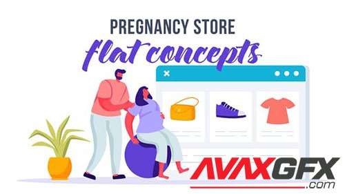 Pregnancy store - Flat Concept 33175828