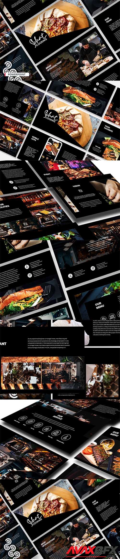 Restaurant Pitch - Powerpoint, Keynote and Google Slides Template