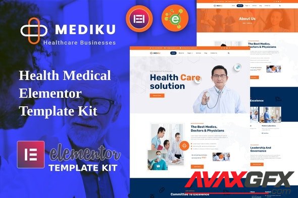 ThemeForest - Mediku v1.0.0 - Health Medical Elementor Template Kit - 33107578