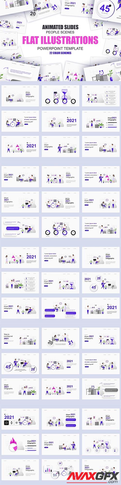 Business Illustration Powerpoint Template