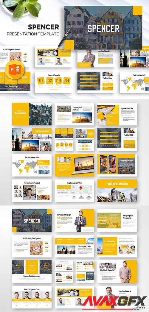 Spencer - Business Powerpoint Template