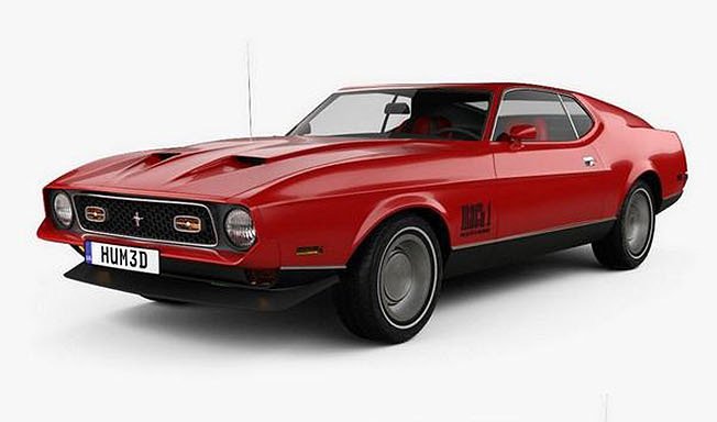 Ford Mustang Mach 1 1971 James Bond