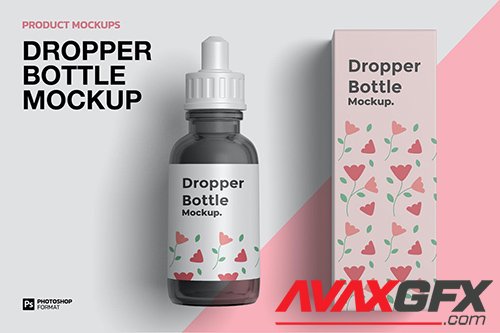 Dropper Bottle - Mockup T3WWWEH