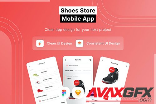 Shoes Store Mobile App AW8NUQT