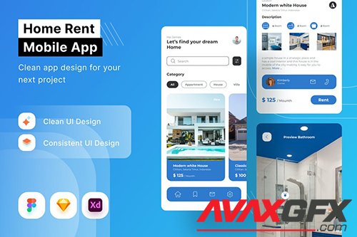 Home Rent Mobile App LW4CAQR