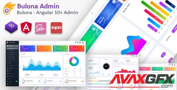 ThemeForest - Bulona v1.0 - Angular 10+ Admin Template - 28023501