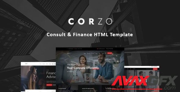 ThemeForest - Corzo v1.0 - Consulting & Finance HTML Template - 32440201