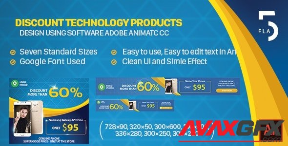 CodeCanyon - Discount Technology Products HTML5 Banner Ads - Animate CC v1.0 - 33087709