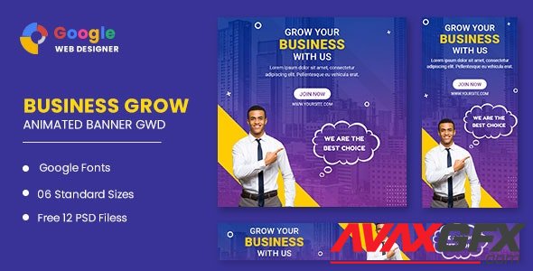 CodeCanyon - Business Animated Banner Google Web Designer v1.0 - 33108658