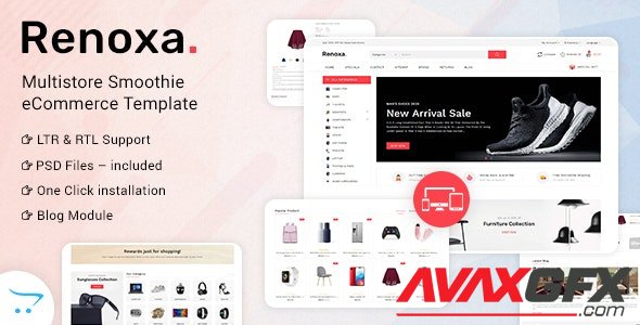 ThemeForest - Renoxa v1.0.0 - Multipurpose Opencart Responsive theme - 31701696