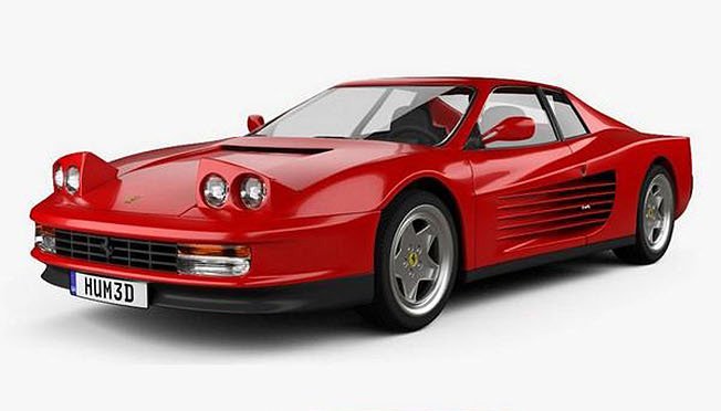 Ferrari Testarossa 1986