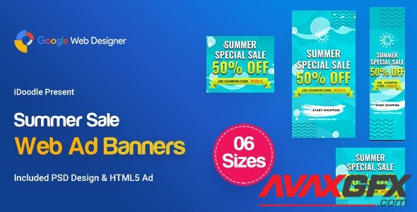 CodeCanyon - C15 - Summer Sales Banners GWD & PSD v1.0 - 23782367