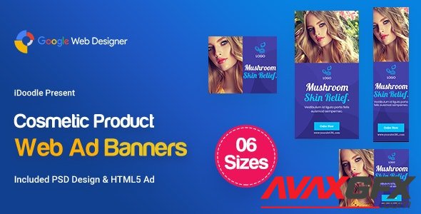 CodeCanyon - C17 - Cosmetic Banners HTML5 - GWD & PSD v1.0 - 23789376