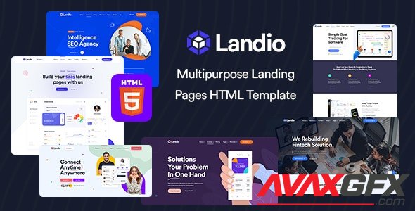 ThemeForest - Landio v1.0.0 - Multipurpose Landing Page HTML Template - 32946654