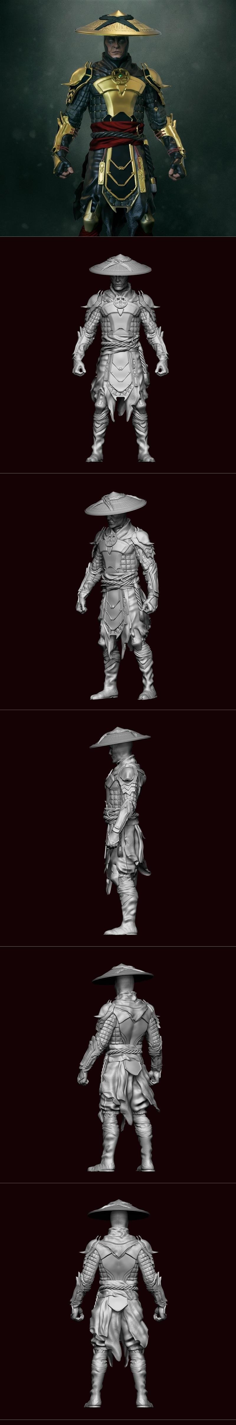 Raiden – 3D Printable STL