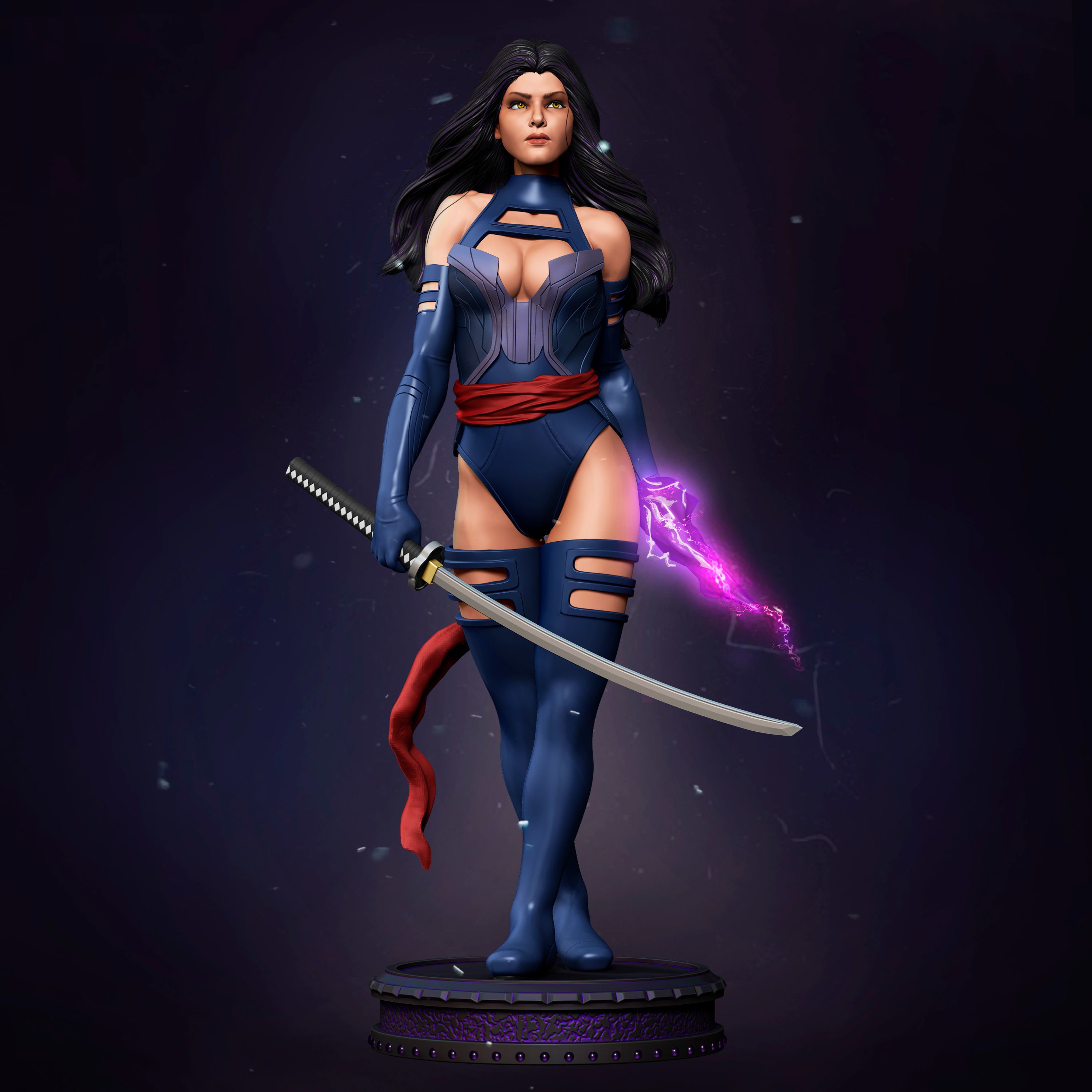 Psylocke 3D Printable STL