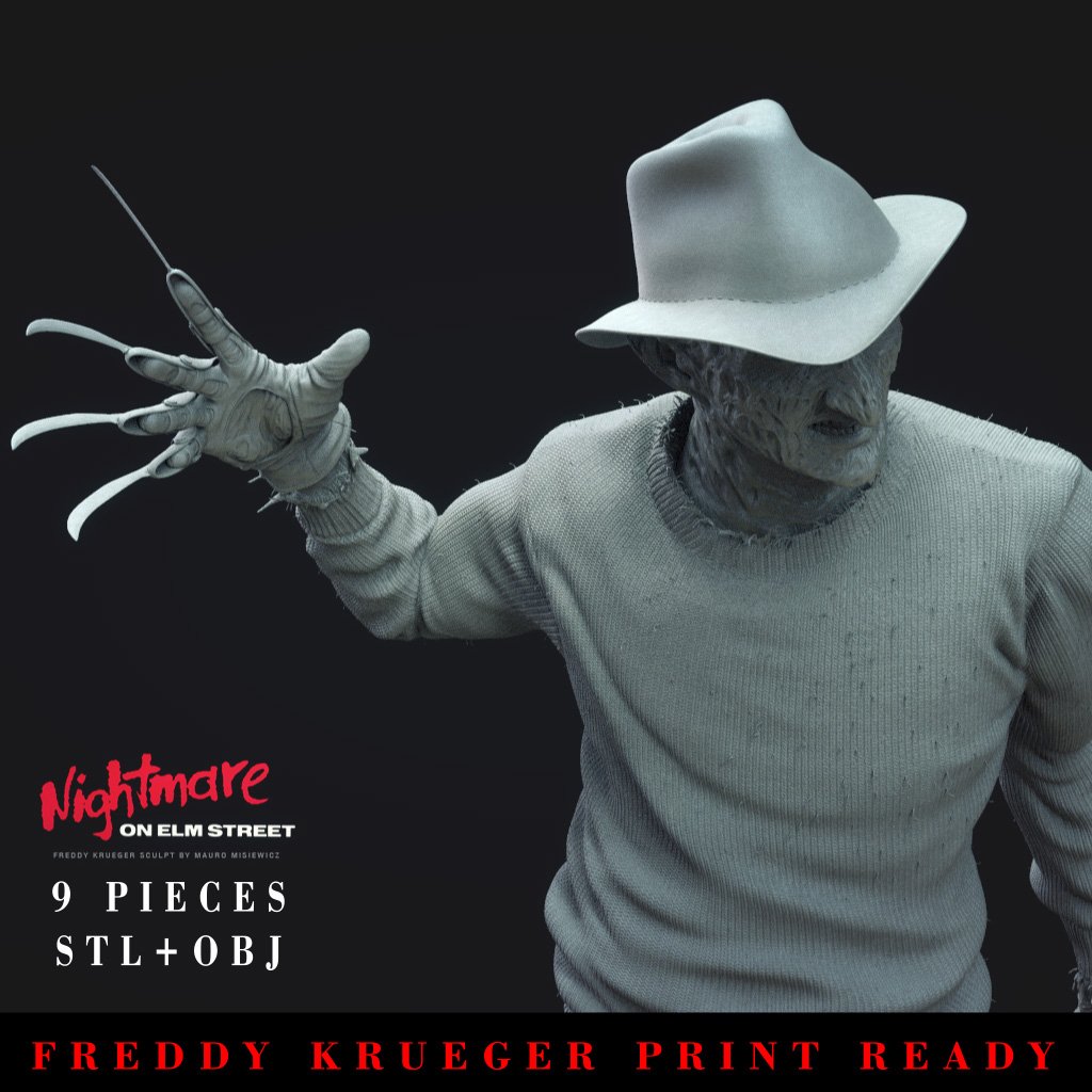 Freddy Krueger 3D Printable STL