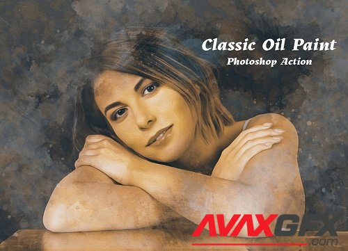 Classic Oil Paint Photoshop Action - 5085001