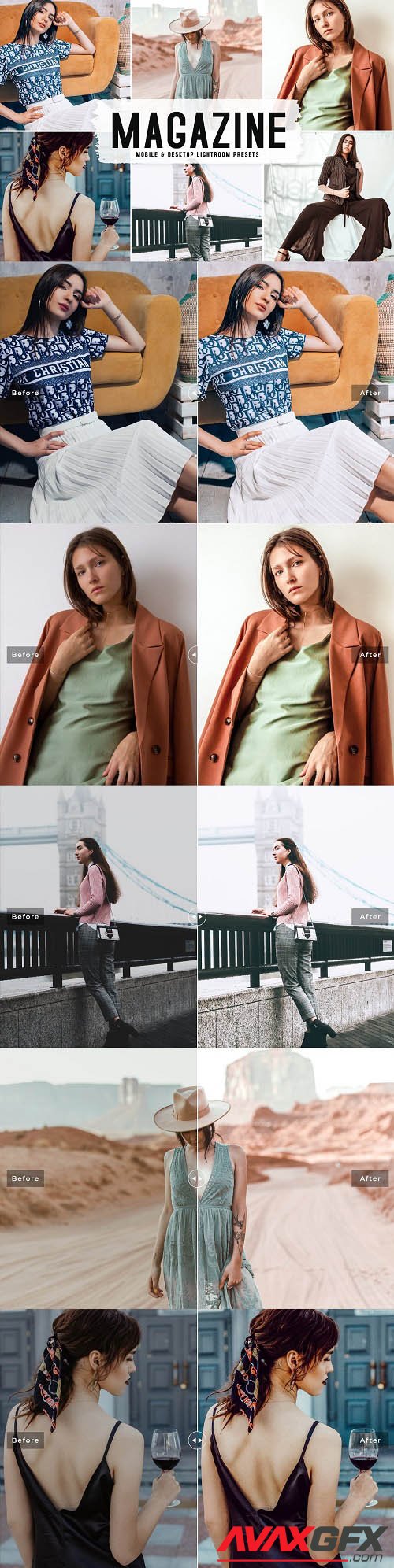 Magazine Pro Lightroom Presets - 6336360