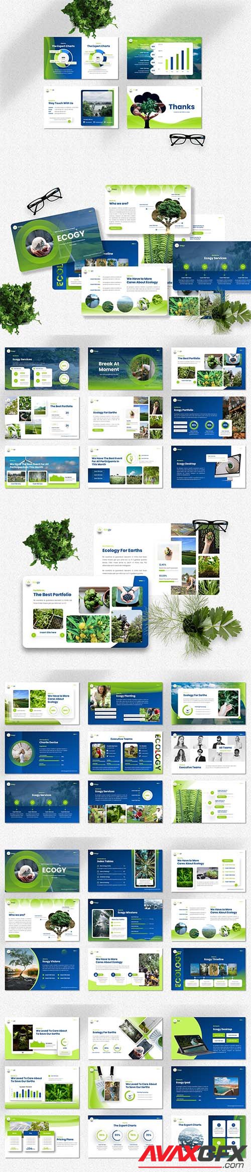 Ecogy - Ecology & Environment - Multipurpose - Powerpoint, Keynote and Google Slides Template
