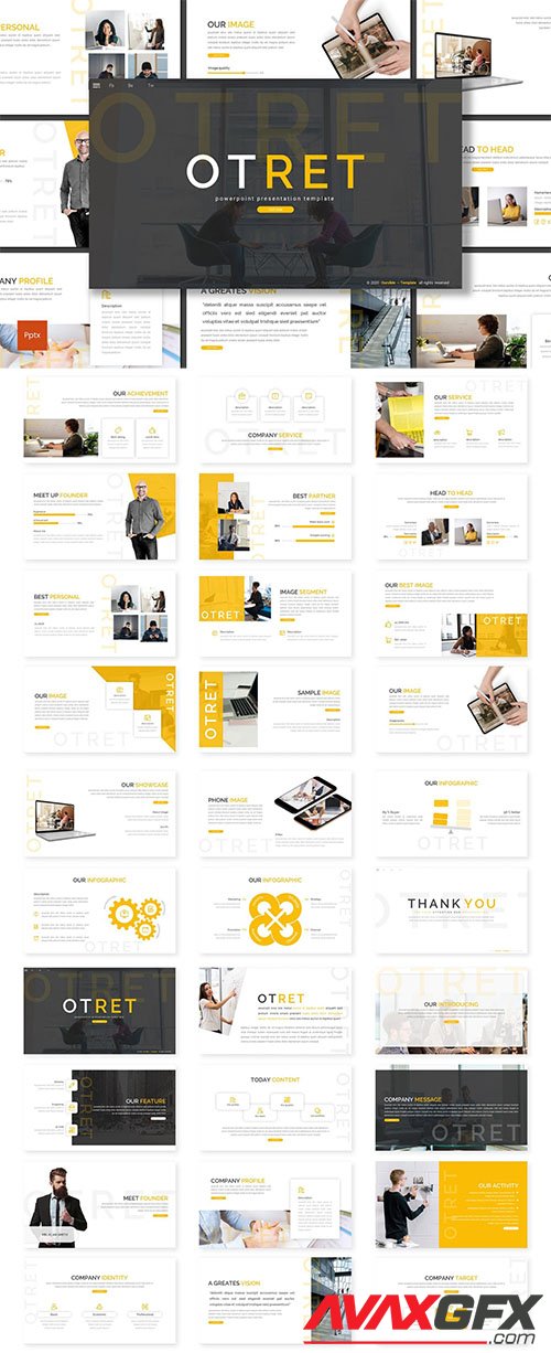 Otret - Business - Powerpoint, Keynote and Google Slides Template