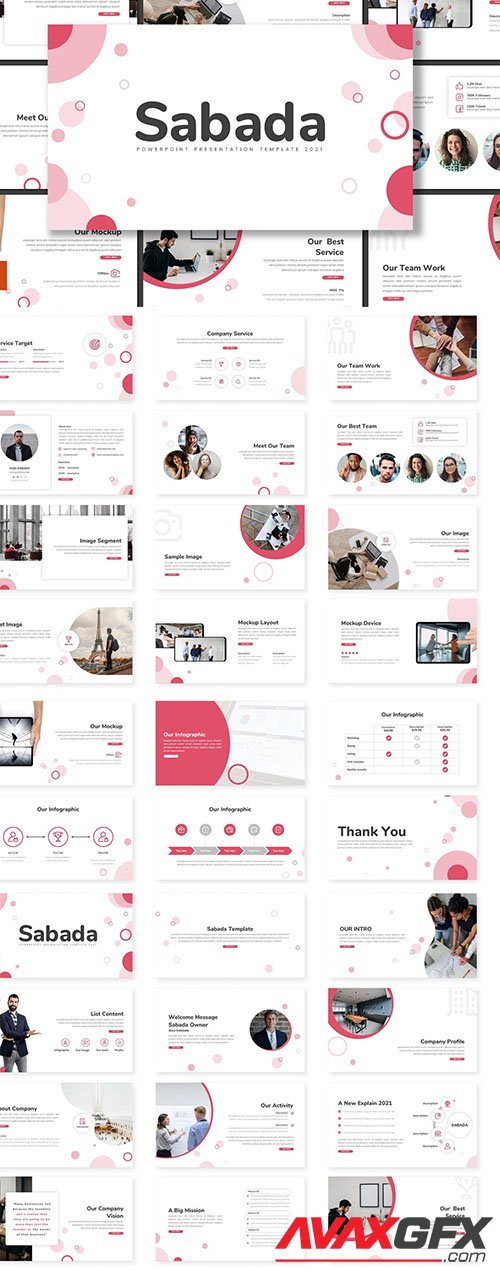 Sabada - Business - Powerpoint, Keynote and Google Slides Template