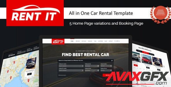 ThemeForest - Rentit v1.8.5 - Multipurpose Vehicle Car Rental WordPress Theme - 15085707