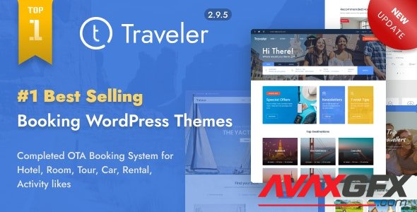 ThemeForest - Travel v2.9.5 - Booking WordPress Theme - 10822683 - NULLED