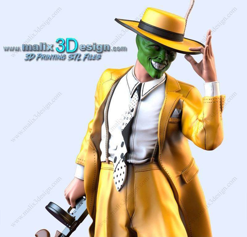 The Mask 3D Printable STL