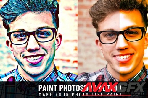 Paint Photoshop Action - 2473