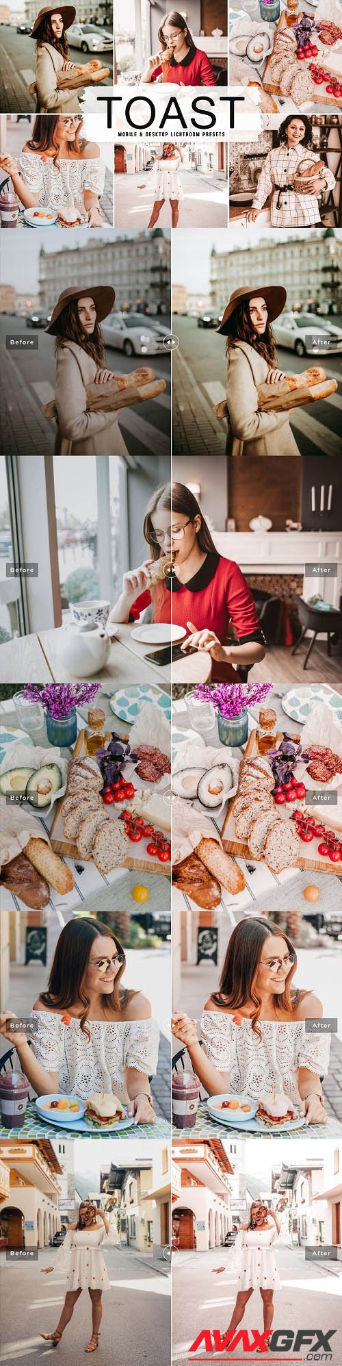 Toast Pro Lightroom Presets - 6338956