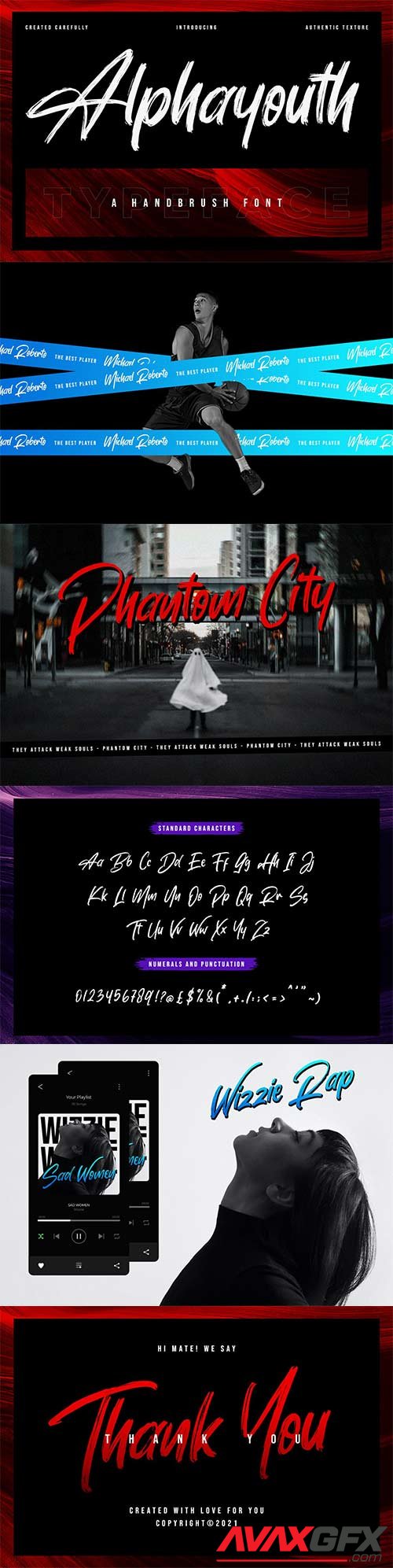 Alphayouth Brush Font